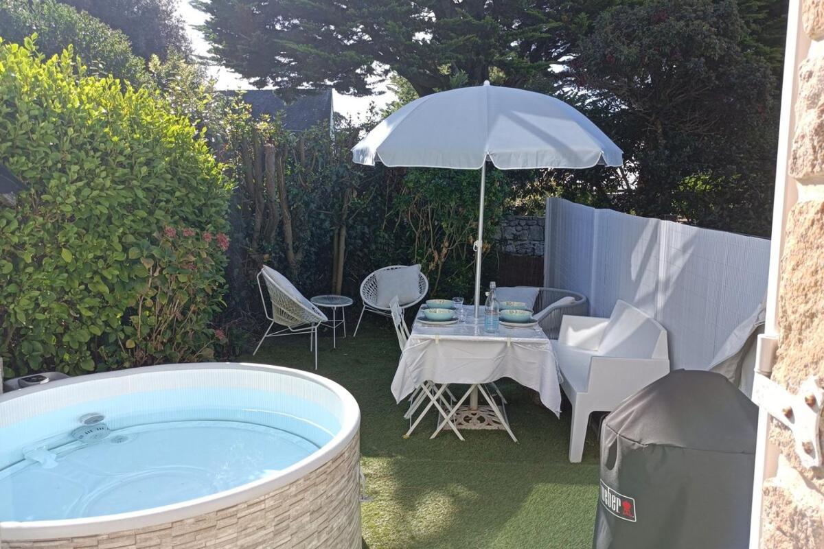 Ty Malauna Jacuzzi La Trinité-sur-Mer Esterno foto